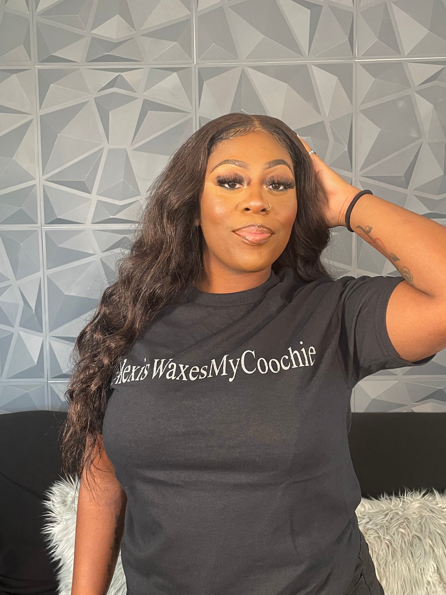 #AlexisWaxesMyCoochie Tee